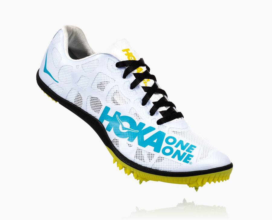 Hoka One One Spikes Heren - Rocket X - Wit/Blauw - UP5046839